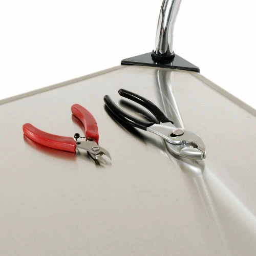 Best reviews of π Nexel® Stainless Steel Utility Cart w/2 Shelves, 800 lb. Capacity, 36"L x 24"W x 38"H π - Image 12