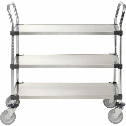 Cheap β Nexel® Stainless Steel Utility Cart w/3 Shelves, 800 lb. Capacity, 36"L x 18"W x 38"H β - Image 4