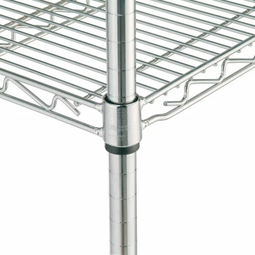 Top 10 𧨠Nexel® Adjustable Chrome Wire Shelf Cart w/3 Shelves, 800 Ib. Capacity, 48"L x 24"W x 40"H π - Image 7