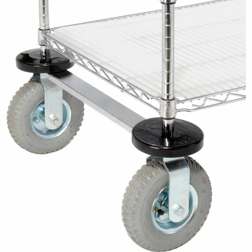Wholesale ๐คฉ Nexel® Utility Cart w/3 Shelves & Pneumatic Casters, 1200 lb. Cap, 30"L x 21"W x 42"H ๐ - Image 5