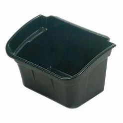 Best Sale π Rubbermaid® Utility Bin, 4 Gallon Capacity, 12-1/8"L x 10-1/2"W x 17"H, Black π