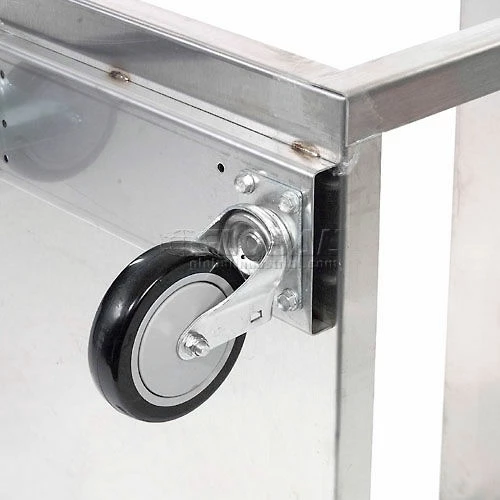 Top 10 βοΈ Jamco Stainless Steel Stock Cart w/2 Shelves, 1200 lb. Capacity, 24" x 18"W x 35"H π - Image 8