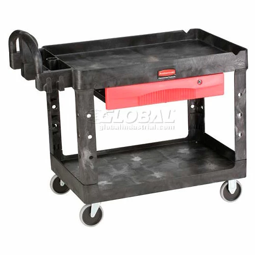 Budget ๐ Rubbermaid® Locking Steel Drawer for Plastic Tray Shelf Cart, 25"L x 17"W x 4"H ๐ - Image 2