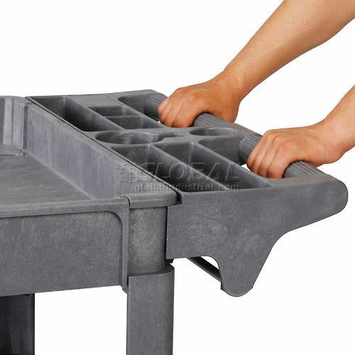 Wholesale π Global Industrial Utility Cart w/3 Shelves & 6" Casters, 500 lb. Capacity, 46"L x 25"W x 35"H β - Image 20