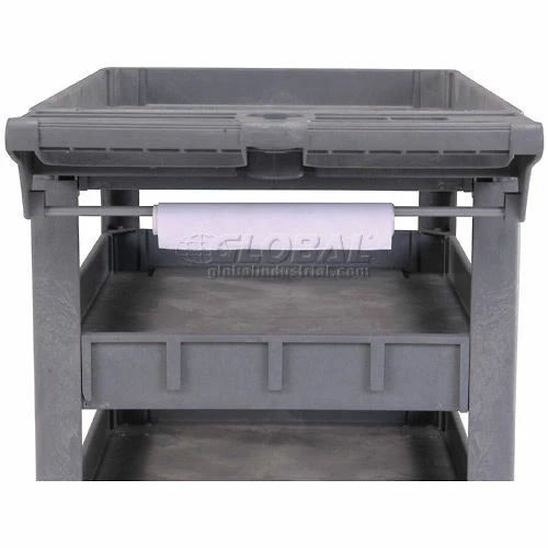 Wholesale π Global Industrial Utility Cart w/3 Shelves & 6" Casters, 500 lb. Capacity, 46"L x 25"W x 35"H β - Image 19