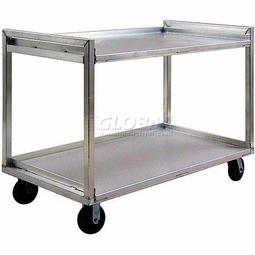 Promo π New Age Industrial New Age Aluminum Correctional Cart, 2000 lb. Capacity, 37"L x 22"W x 41"H, Silver π₯