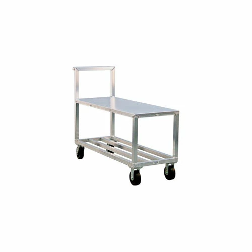 Top 10 π New Age Industrial New Age Aluminum Stock Cart w/Solid Top Shelf, 3000 lb. Capacity, 59-1/2"L x 21"W x 44"H π