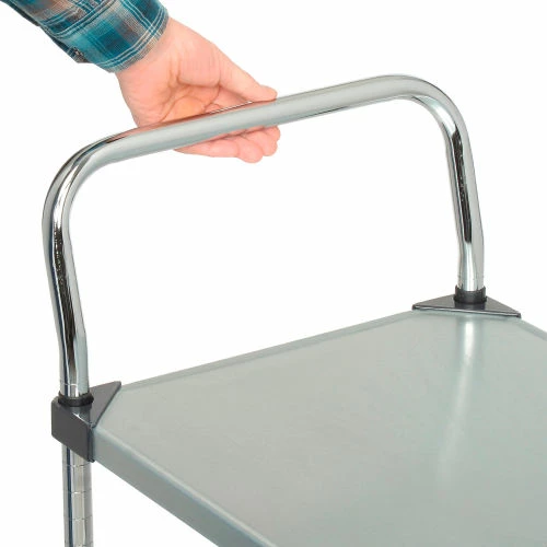 Best deal π Nexel® Galvanized Steel Utility Cart w/2 Shelves, 800 lb. Capacity, 36"L x 18"W x 38"H βοΈ - Image 9