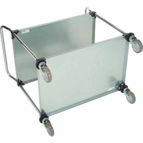 Flash Sale β Nexel® Galvanized Steel Utility Cart w/2 Shelves, 800 lb. Capacity, 36"L x 24"W x 38"H π - Image 3