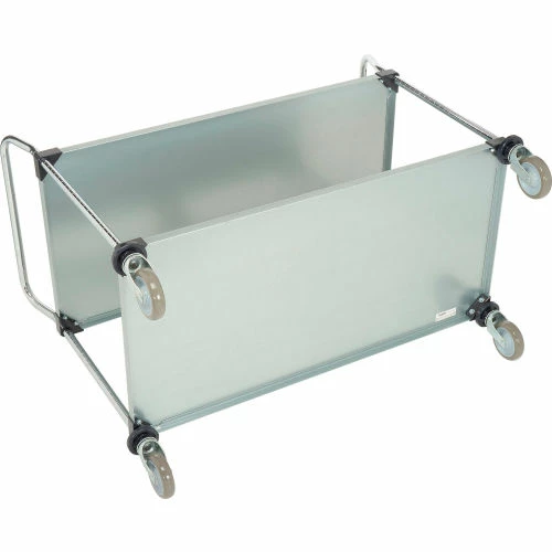 Buy π Nexel® Galvanized Steel Utility Cart w/2 Shelves, 800 lb. Capacity, 48"L x 24"W x 38"H βοΈ - Image 3
