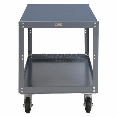 Best Sale β Global Industrial Portable Steel Table w/2 Shelves, 1200 lb. Capacity, 60"L x 30"W x 30"H π - Image 6