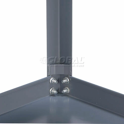 Top 10 π Global Industrial Portable Steel Table w/2 Shelves, 1200 lb. Capacity, 72"L x 36"W x 33-1/2"H π - Image 5