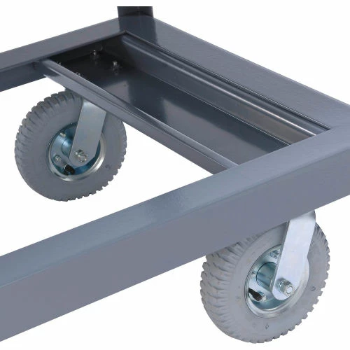 Deals β€οΈ Global Industrial Portable Steel Table w/1 Shelf, 1200 lb. Capacity, 72"L x 36"W x 33-1/2"H π - Image 13