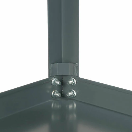 Budget π Global Industrial Service Cart w/2 Shelves, 1200 lb. Capacity, 36"L x 24"W x 27"H, Gray β - Image 13