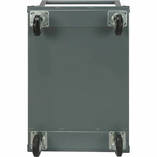 Brand new 𧨠Global Industrial Service Cart w/2 Shelves, 1200 lb. Capacity, 48"L x 24"W x 27"H, Gray π - Image 7