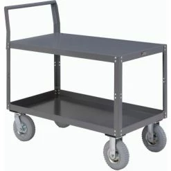 Cheapest π Global Industrial Service Cart w/2 Shelves, 1200 lb. Capacity, 36"L x 24"W x 31"H, Gray π