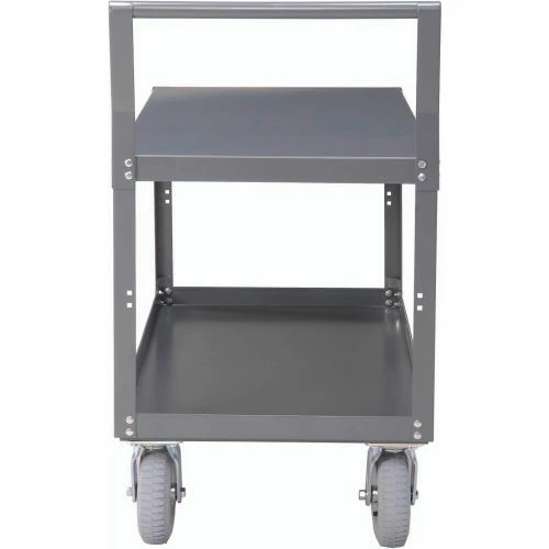 Brand new π― Global Industrial Service Cart w/2 Shelves, 1200 lb. Capacity, 48"L x 24"W x 31"H, Gray π - Image 5