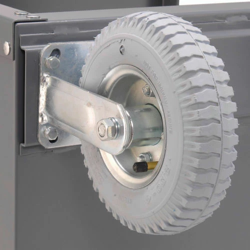 Brand new π― Global Industrial Service Cart w/2 Shelves, 1200 lb. Capacity, 48"L x 24"W x 31"H, Gray π - Image 14