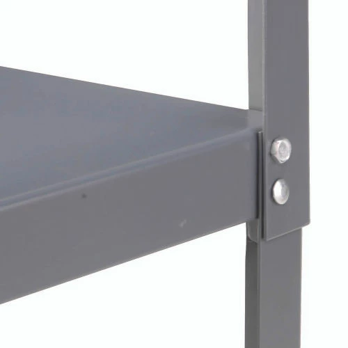 Top 10 π€© Global Industrial Service Cart w/2 Shelves, 1200 lb. Capacity, 60"L x 30"W x 31"H, Gray π - Image 21