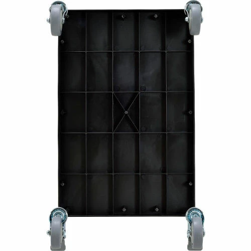 Hot Sale π Global Industrial Utility Cart, 2 Shelves, 2 Drawers, 440 lb. Cap, 26"L x 17"W x 37"H, Black π - Image 8