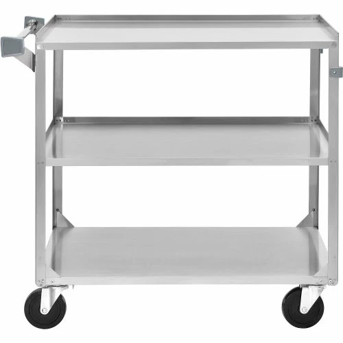 Budget π₯ Global Industrial Steel Utility Cart, 500 lb. Capacity, 27-5/8"L x 16-3/4"W x 32"H π - Image 5