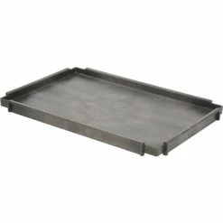Best reviews of 🛒 Global Industrial™ Deep Tray Shelf for Utility Cart, 44"L x 25-1/2"W x 2-3/4"H, Gray 🌟