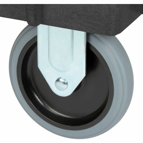 New π Global Industrial Utility Cart w/2 Shelves & 5" Casters, 44"L x 25-1/2"W x 32-1/2"H, Black π - Image 31