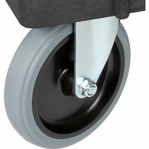 New π Global Industrial Utility Cart w/2 Shelves & 5" Casters, 44"L x 25-1/2"W x 32-1/2"H, Black π - Image 32