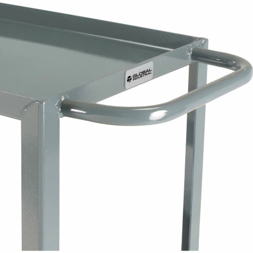 Best Sale π― Global Industrial Steel Utility Cart w/2 Tray Shelves, 1200 lb. Capacity, 30"L x 18"W x 35"H β¨ - Image 4