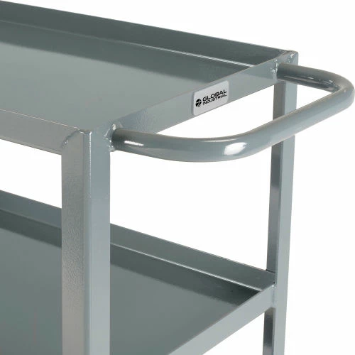Wholesale β Global Industrial Steel Utility Cart w/3 Tray Shelves, 1200 lb. Capacity, 30"L x 18"W x 35"H π - Image 4