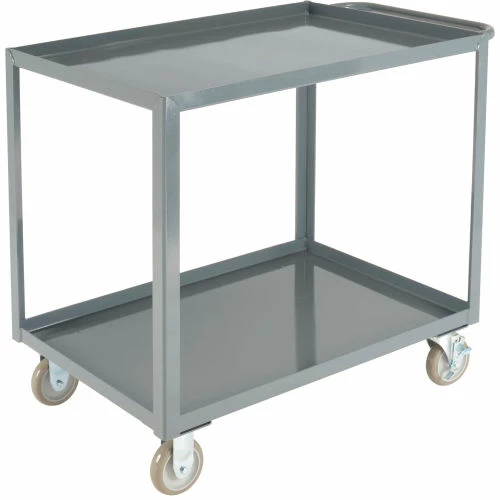 Coupon π₯ Global Industrial Steel Utility Cart w/2 Tray Shelves, 1200 lb. Capacity, 36"L x 24"W x 35"H π - Image 3