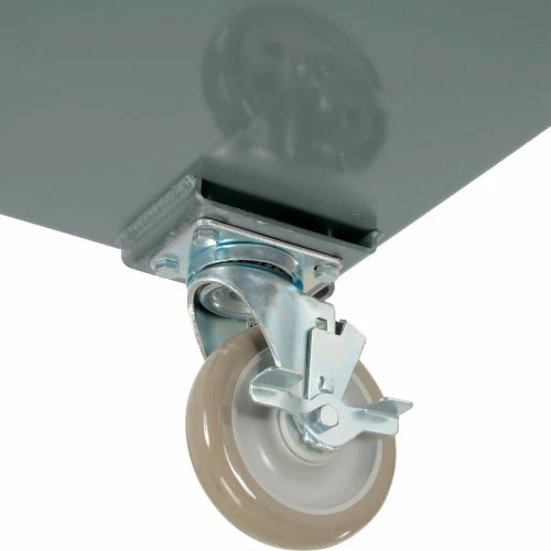 Coupon π₯ Global Industrial Steel Utility Cart w/2 Tray Shelves, 1200 lb. Capacity, 36"L x 24"W x 35"H π - Image 5