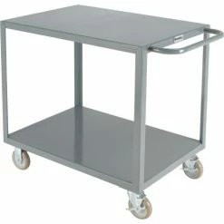Wholesale π― Global Industrial Steel Utility Cart w/ 2 Shelves, 1200 lb. Capacity, 36"L x 24"W x 35"H π