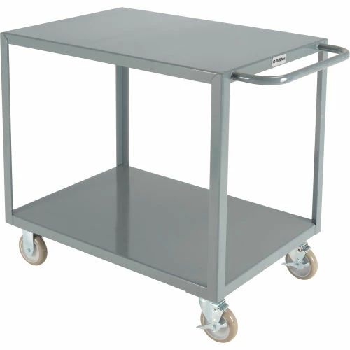 Wholesale π― Global Industrial Steel Utility Cart w/ 2 Shelves, 1200 lb. Capacity, 36"L x 24"W x 35"H π