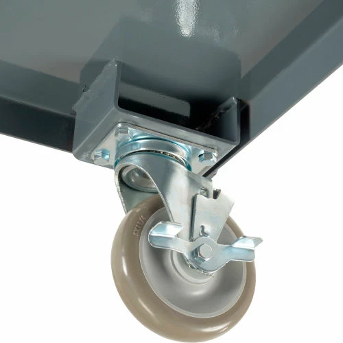 Wholesale π― Global Industrial Steel Utility Cart w/ 2 Shelves, 1200 lb. Capacity, 36"L x 24"W x 35"H π - Image 5