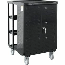 Hot Sale π Global Industrial Steel Receiving Cart w/ 4 Shelves, 28"L x 31"W x 44"H, Black π