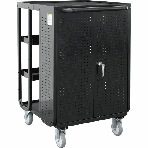 Hot Sale π Global Industrial Steel Receiving Cart w/ 4 Shelves, 28"L x 31"W x 44"H, Black π