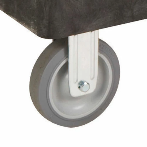 Cheap π Rubbermaid® Plastic Flat Top Utility Cart, 2 Shelf, 54"Lx25"W, 5" Casters, Black β¨ - Image 5