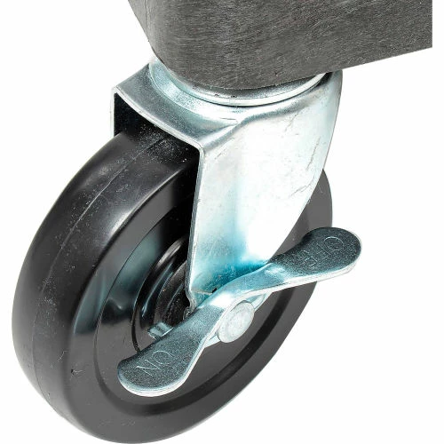 Flash Sale π Luxor® TC111 Tray Top Shelf 3 Shelf Plastic Utility Cart 32x24 4" Casters βοΈ - Image 8