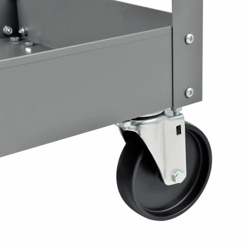 Cheapest β€οΈ Global Industrial Steel Stock Cart w/2 Shelves, 500 lb. Capacity, 30"L x 16"W x 32"H π - Image 12