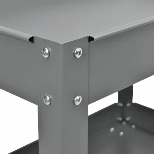 Best Sale β¨ Global Industrial Steel Stock Cart w/2 Shelves, 500 lb. Capacity, 36"L x 24"W x 32"H π― - Image 10