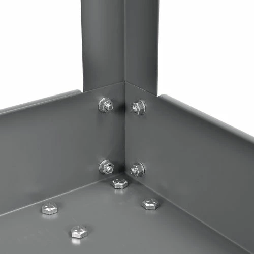 Best Sale β¨ Global Industrial Steel Stock Cart w/2 Shelves, 500 lb. Capacity, 36"L x 24"W x 32"H π― - Image 11