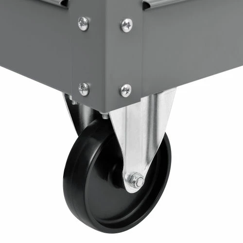 Deals π€© Global Industrial Stock Cart w/1 Drawer & 2 Shelves, 500 lb. Cap, 36"L x 24"W x 32"H, Gray π - Image 13