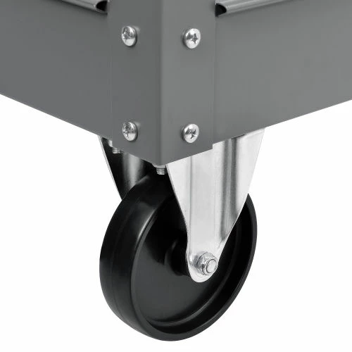 Cheap π Global Industrial Stock Cart w/2 Drawers & 2 Shelves, 500 lb. Cap, 36"L x 24"W x 32"H, Gray π - Image 14