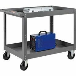 Best deal π€© Global Industrial Steel Stock Cart w/2 Shelves, 800 lb. Capacity, 36"L x 24"W x 32"H π