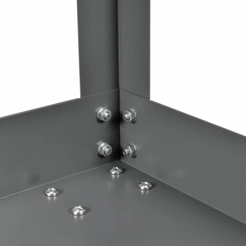 Brand new β¨ Global Industrial Stock Cart w/1 Drawer & 2 Shelves, 800 lb. Cap, 36"L x 24"W x 32"H, Gray π₯° - Image 12