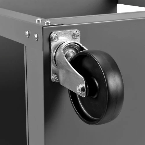 Brand new β¨ Global Industrial Stock Cart w/1 Drawer & 2 Shelves, 800 lb. Cap, 36"L x 24"W x 32"H, Gray π₯° - Image 16