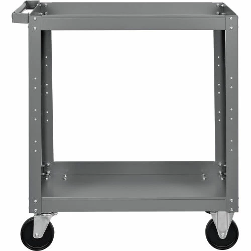 Budget β Global Industrial Steel Stock Cart w/2 Shelves, 800 lb. Capacity, 30"L x 18"W x 36"H π - Image 3