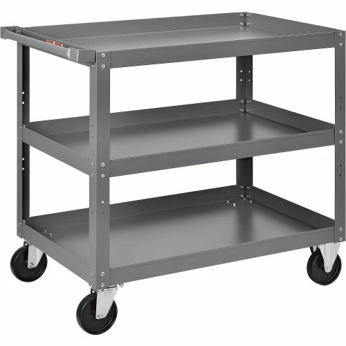 Top 10 𧨠Global Industrial Steel Stock Cart w/3 Shelves, 800 lb. Capacity, 36"L x 24"W x 36"H π₯° - Image 2