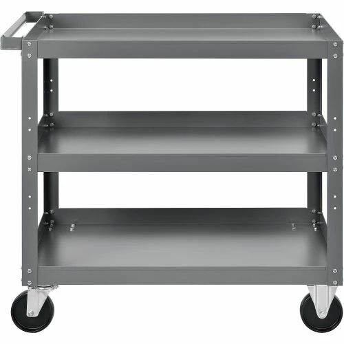 Top 10 𧨠Global Industrial Steel Stock Cart w/3 Shelves, 800 lb. Capacity, 36"L x 24"W x 36"H π₯° - Image 3